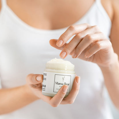 Mama Bear Oasis Lotion - Magnesium Cream - Lavender Magnesium Lotion for Foot, Hands, Legs, Toes Includes Arnica, Vitamin B6, Aloe Vera, MSM (Pack of 1)